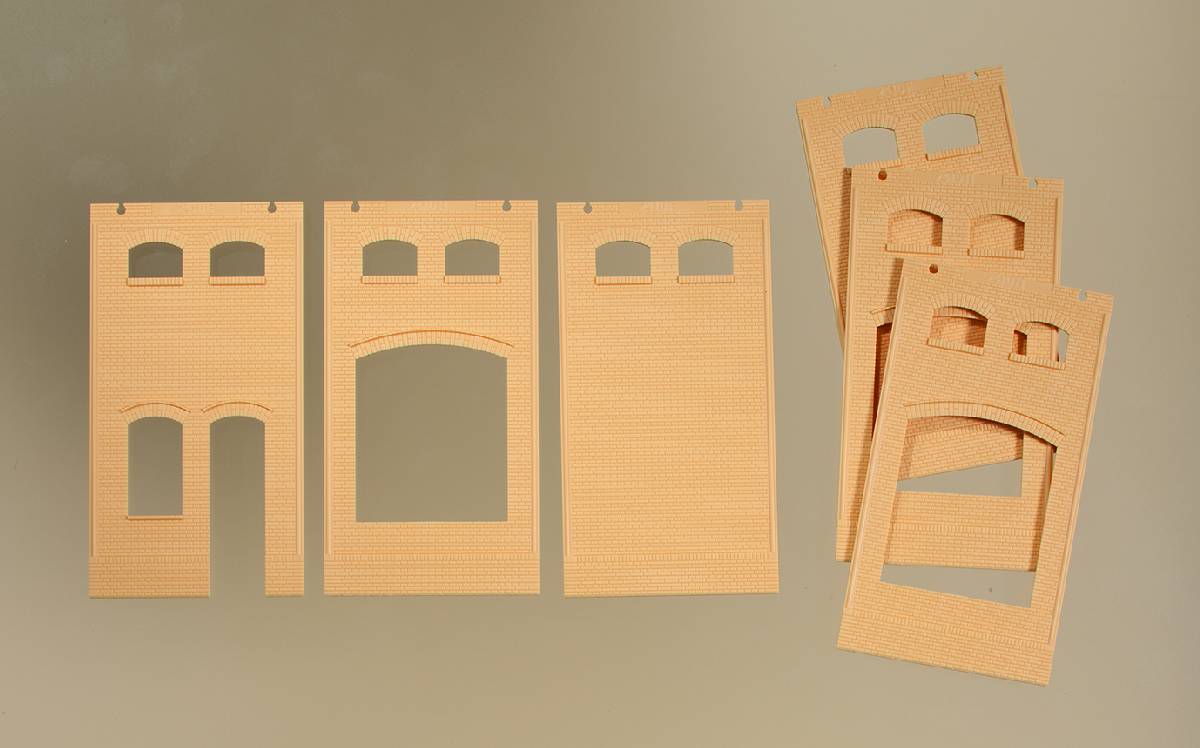 Auhagen 80619 - Wand 2410E, Wände 2410F, Wände 2410H gelb Auhagen 80619 - Wand 2410E, Wände 2410F, Wände 2410H gelb