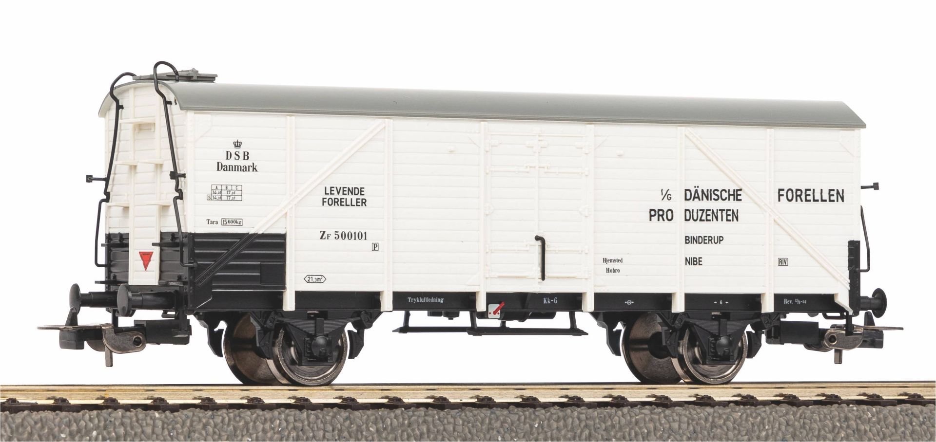 Piko 24542 - Kühlwagen, DSB, Ep.III 'Dänische Forellen'