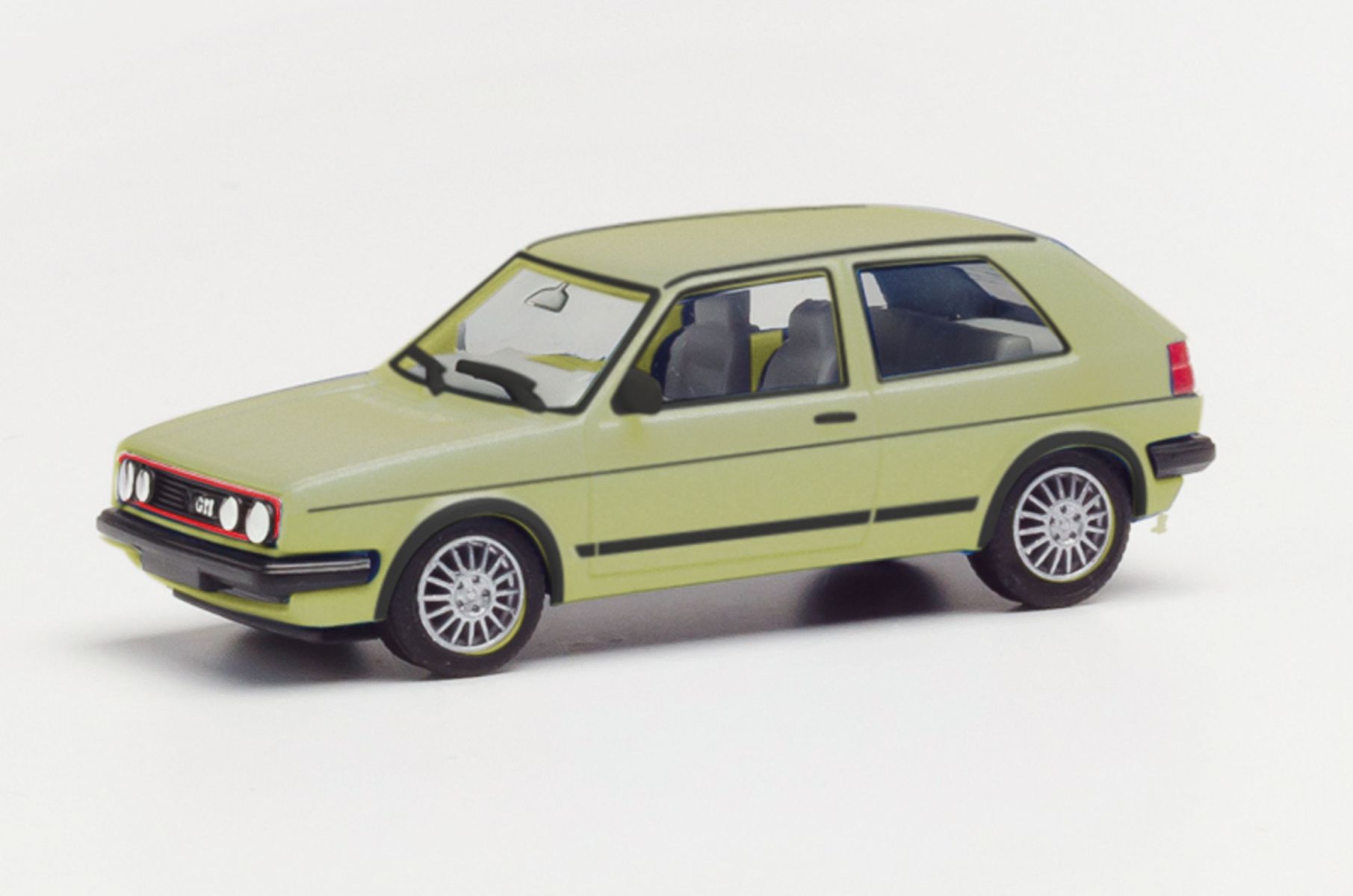 Herpa 430838-003 - VW Golf II Gti, racinggrün metallic