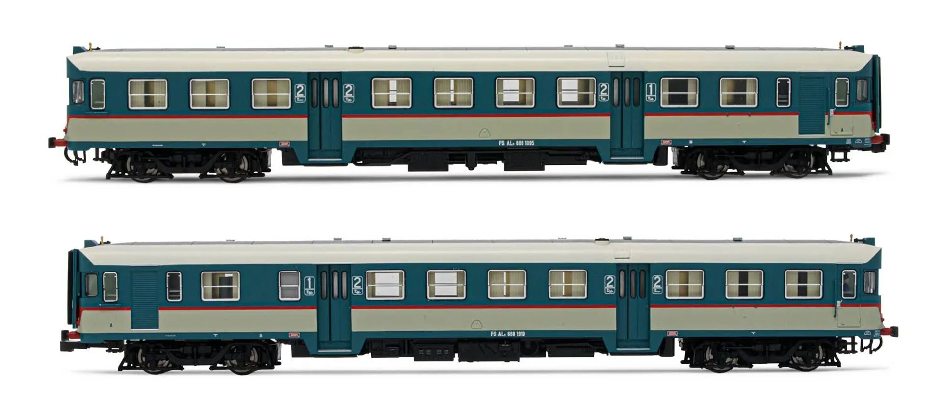 Lima HL2653 - Triebwagen ALn 668 Serie 1900, 2-teilig, FS, Ep.V