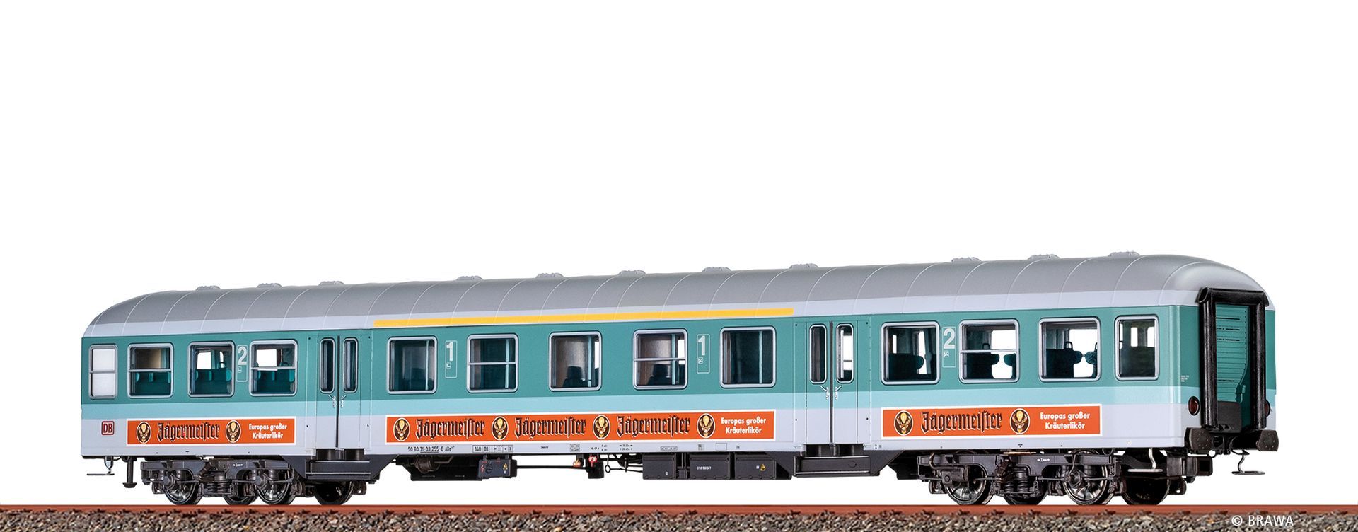 Brawa 46682 - Personenwagen ABn417, DB, Ep.V 'Jägermeister'
