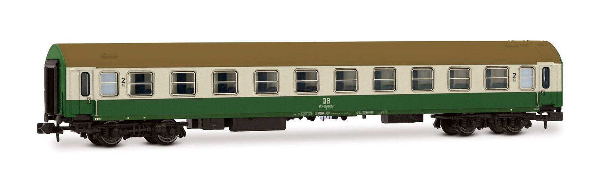 Arnold HN4483 - 3er Set Personenwagen OSShD-Wagen Typ B, DR, Ep.IV