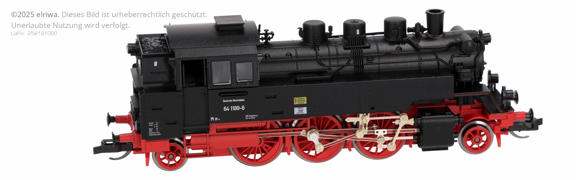 Schirmer 30170 - Dampflok 64 1189-6, DR, Ep.IV