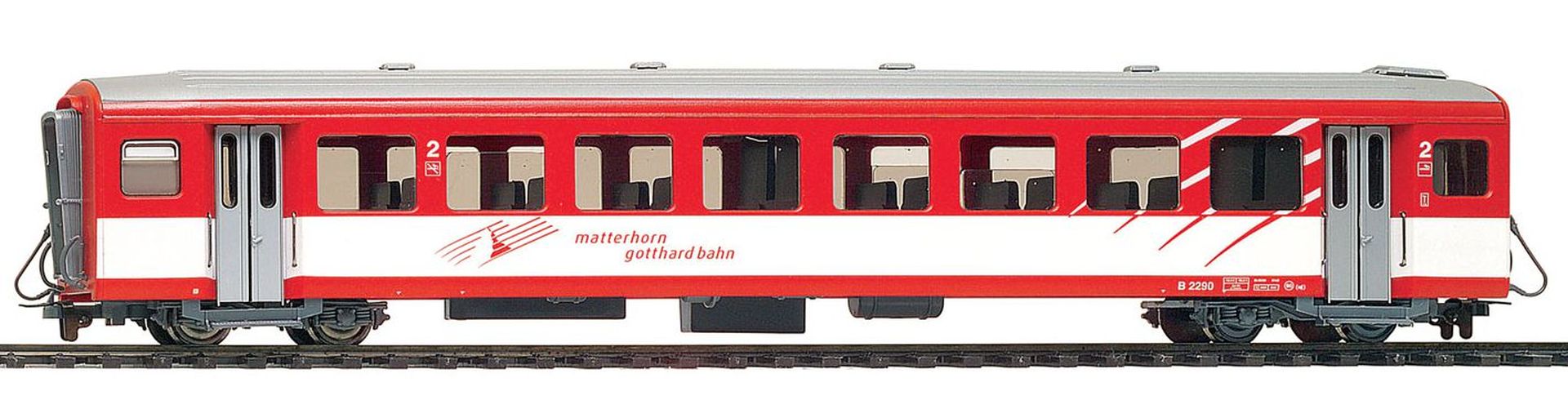 Bemo 3271552 - Personenwagen B 2282, MGB, Ep.VI