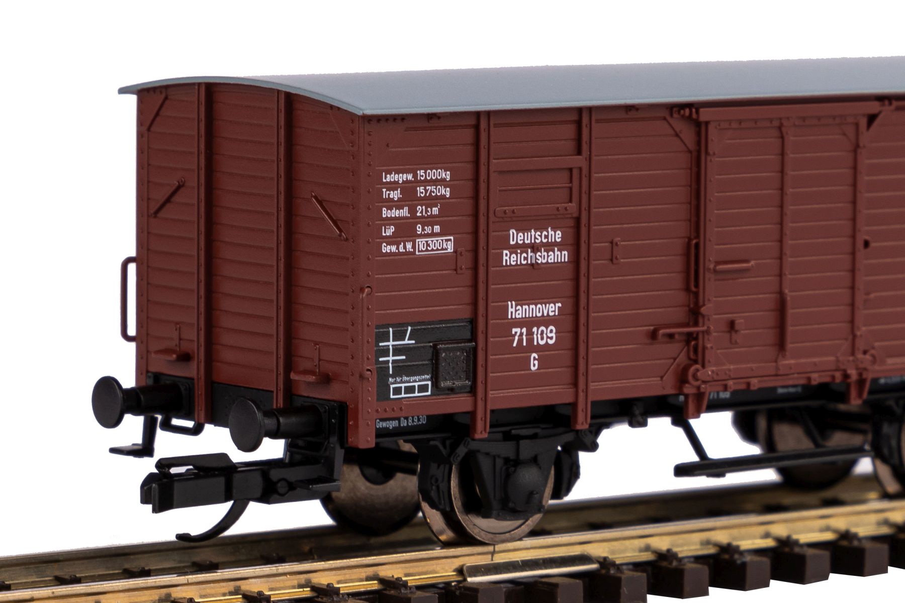 Piko 47767 - Gedeckter Güterwagen G02 ohne Bremserhaus, DRG, Ep.II
