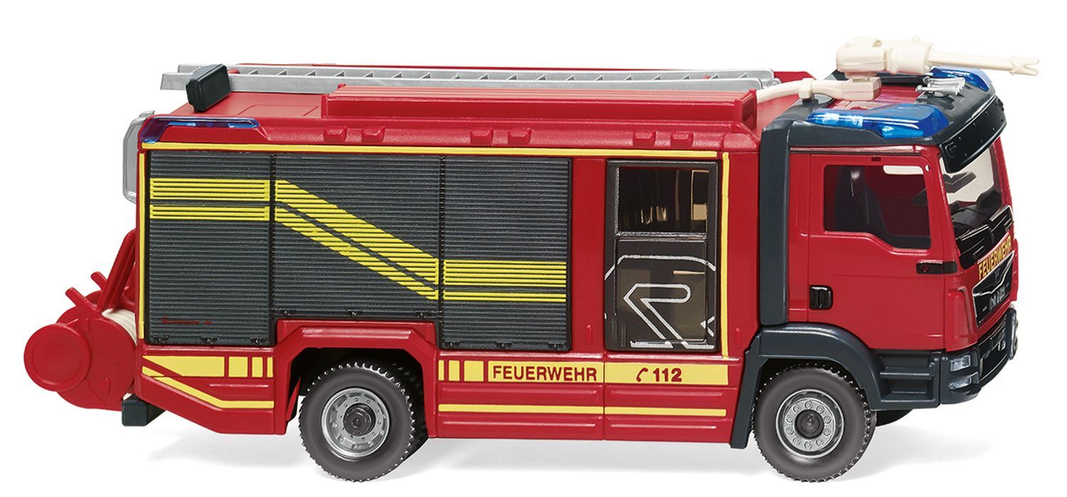 Wiking 061245 - Feuerwehr - AT LF (MAN TGM Euro 6/Rosenbauer)