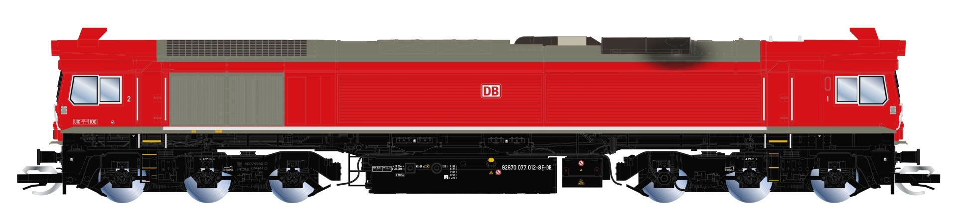 Arnold HN9070 - Diesellok Class 77, DBAG, Ep.VI