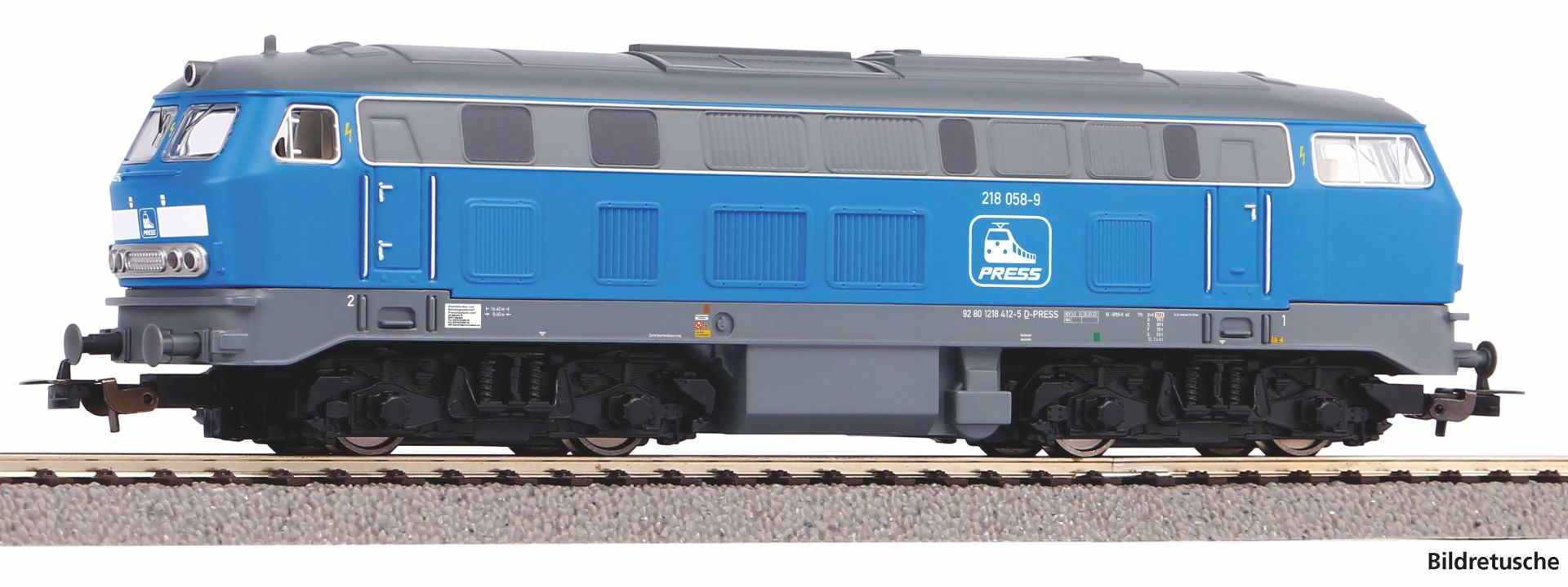 Piko 98551-B - Diesellok BR 218, PRESS, Ep.VI Piko 98551-B - Diesellok BR 218, PRESS, Ep.VI