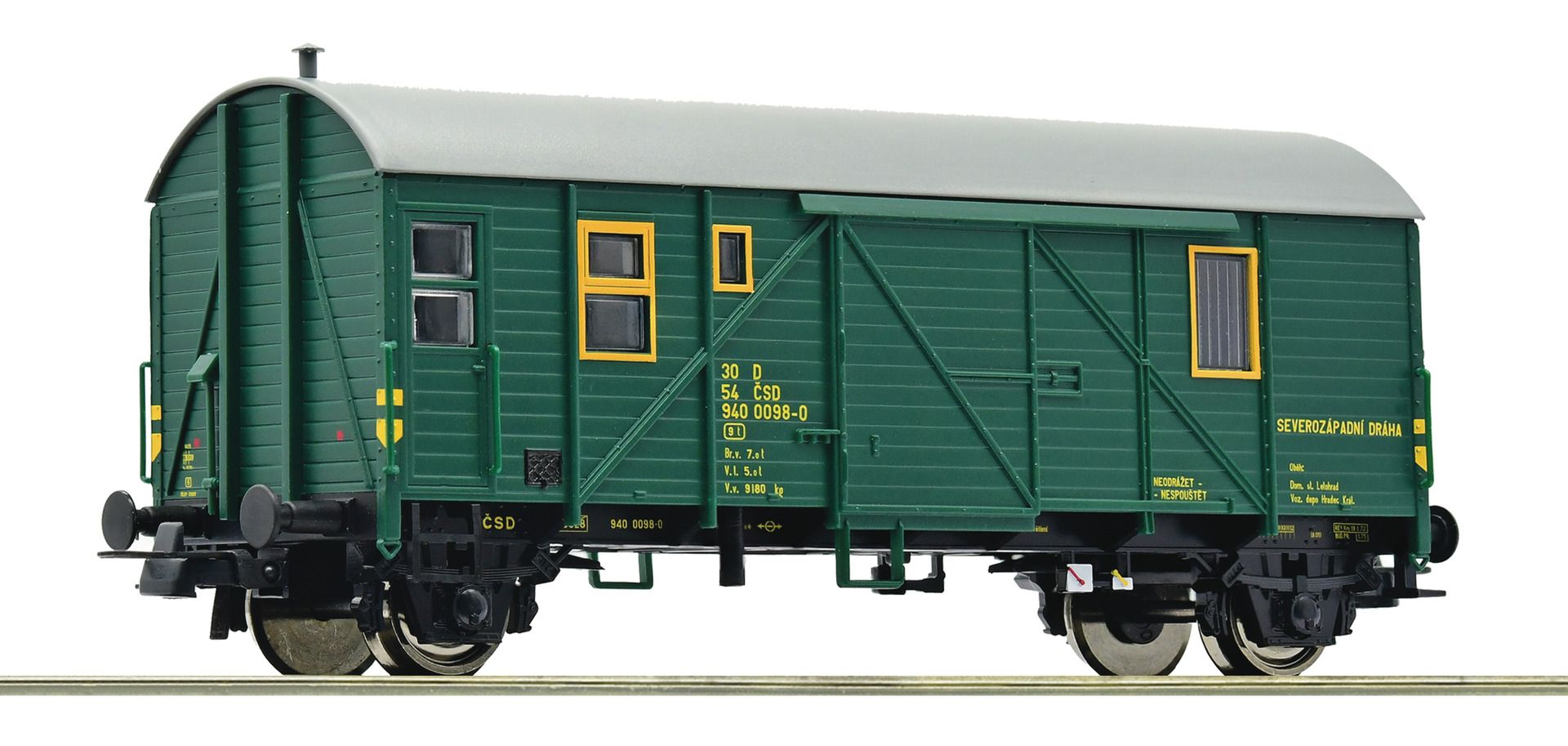 Roco 76603 - Güterzugbegleitwagen D, CSD, Ep.IV