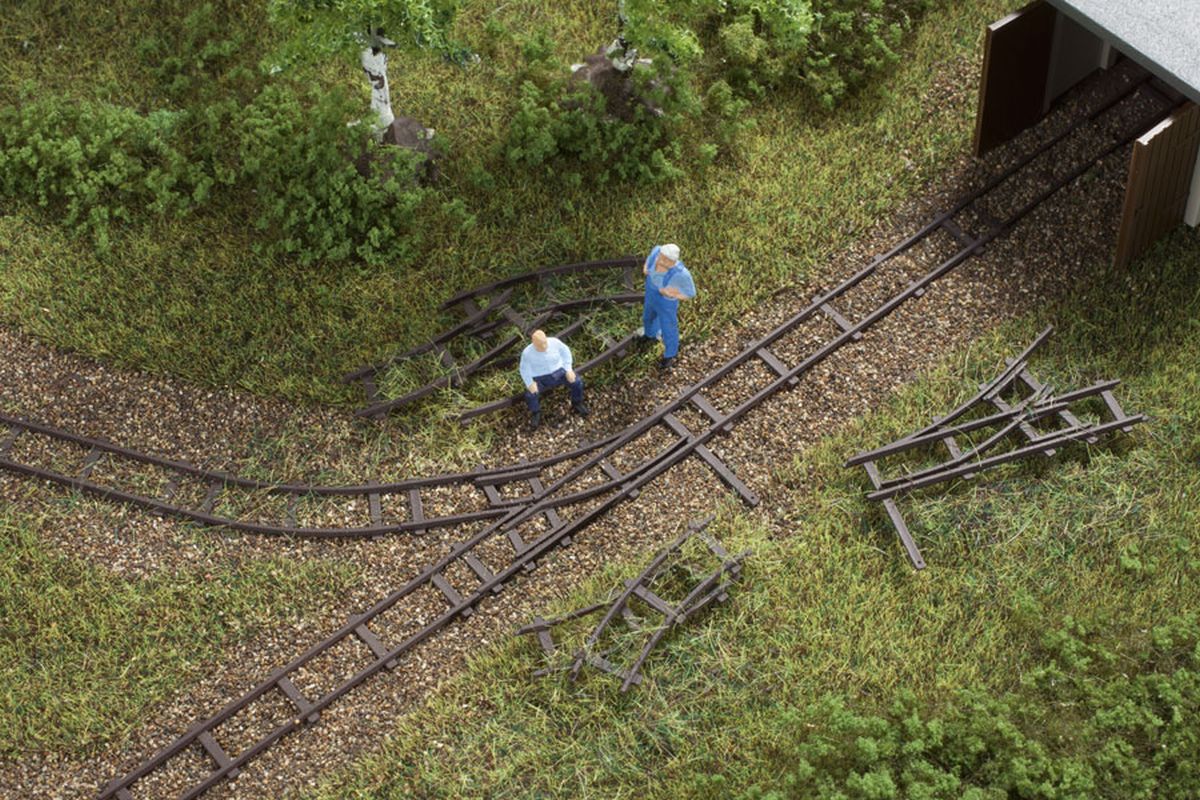Auhagen 43701 - Feldbahngleis-Attrappen