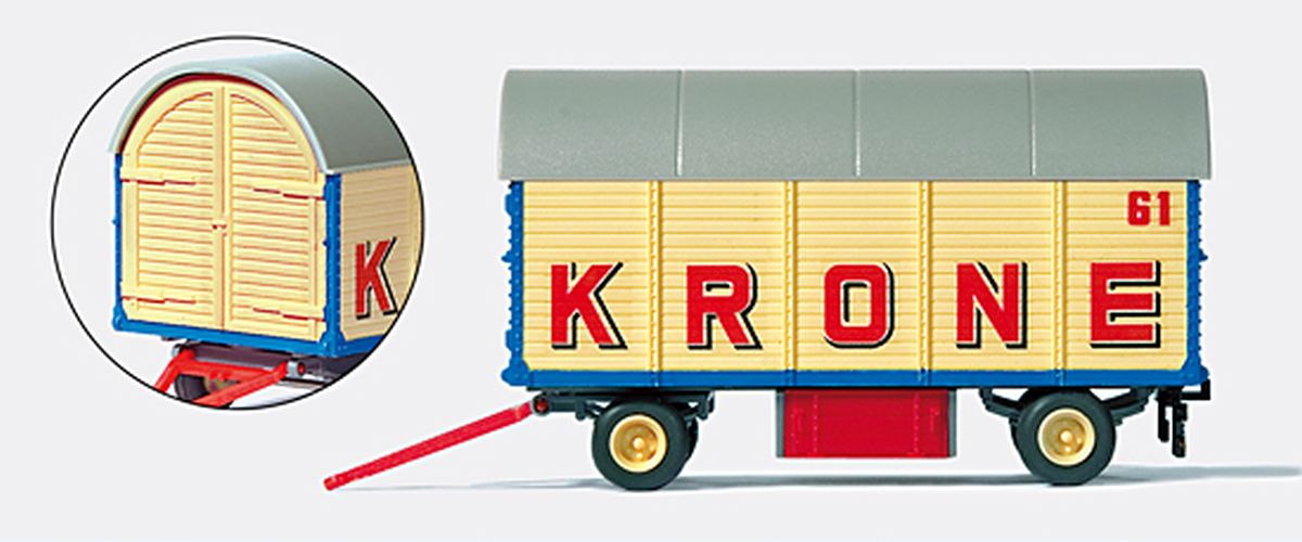 Preiser 21033 - Packwagen 'Zirkus Krone', Fertigmodell