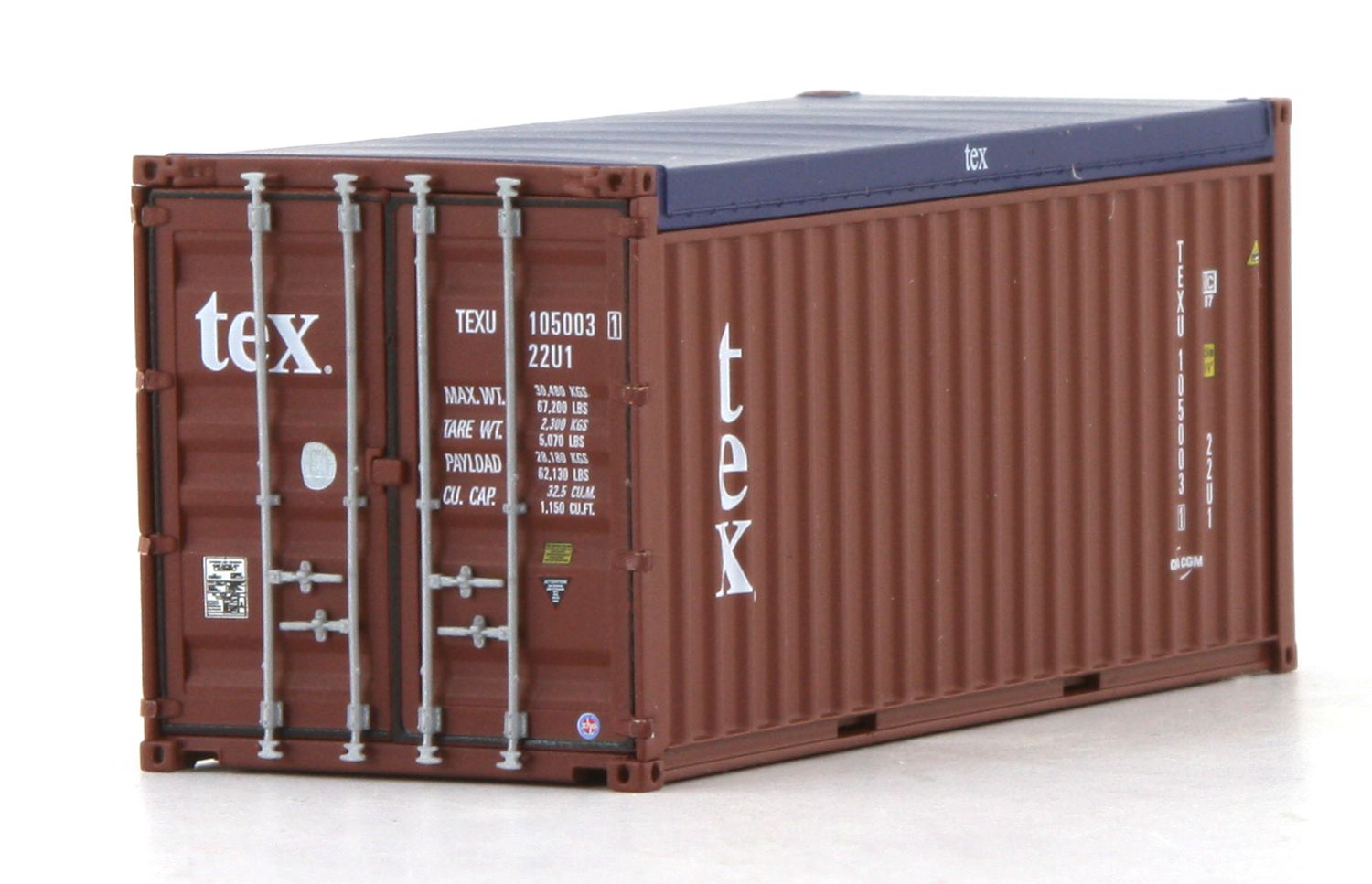 PT-Trains 820508.1 - Container 20' 'tex', TEXU1050031