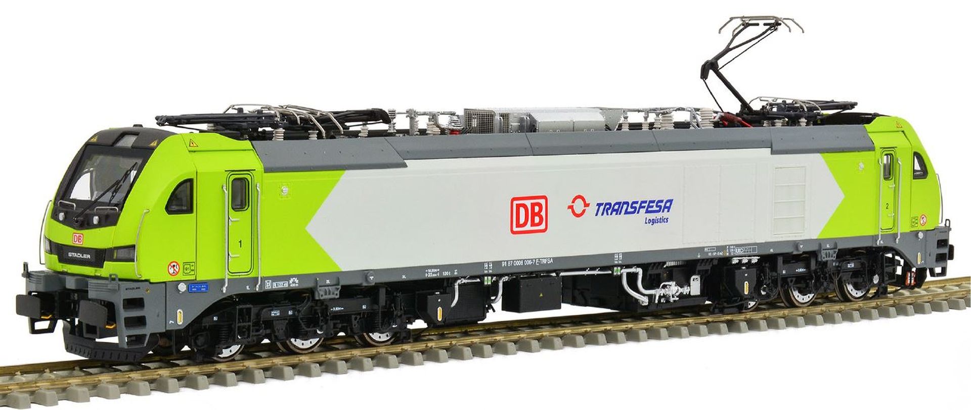 Sudexpress S0060060 - Stadler E-Lok Euro 6000, 6006-7, DB-Cargo, Transfesa, Ep.VI, DC-Sound