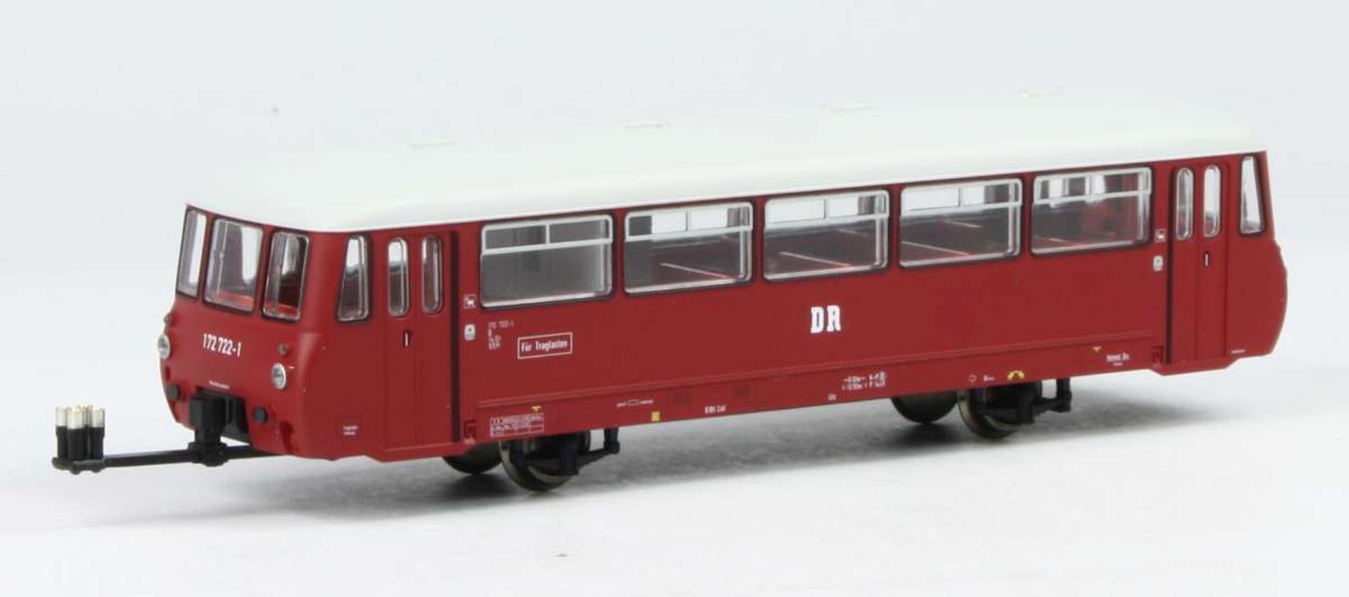 Kres 52001330 - Beiwagen LVB 171.8, DR, Ep.IV, ohne Zierstreifen