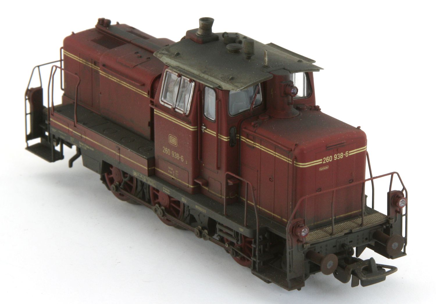 Saxonia 87034 - Diesellok 260 938-6, DB, Ep.IV, gealtert