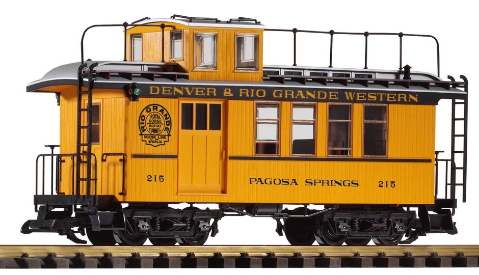 Piko 38602 - Güterzugbegleitwagen, D&RGW mit Schlusslichtern