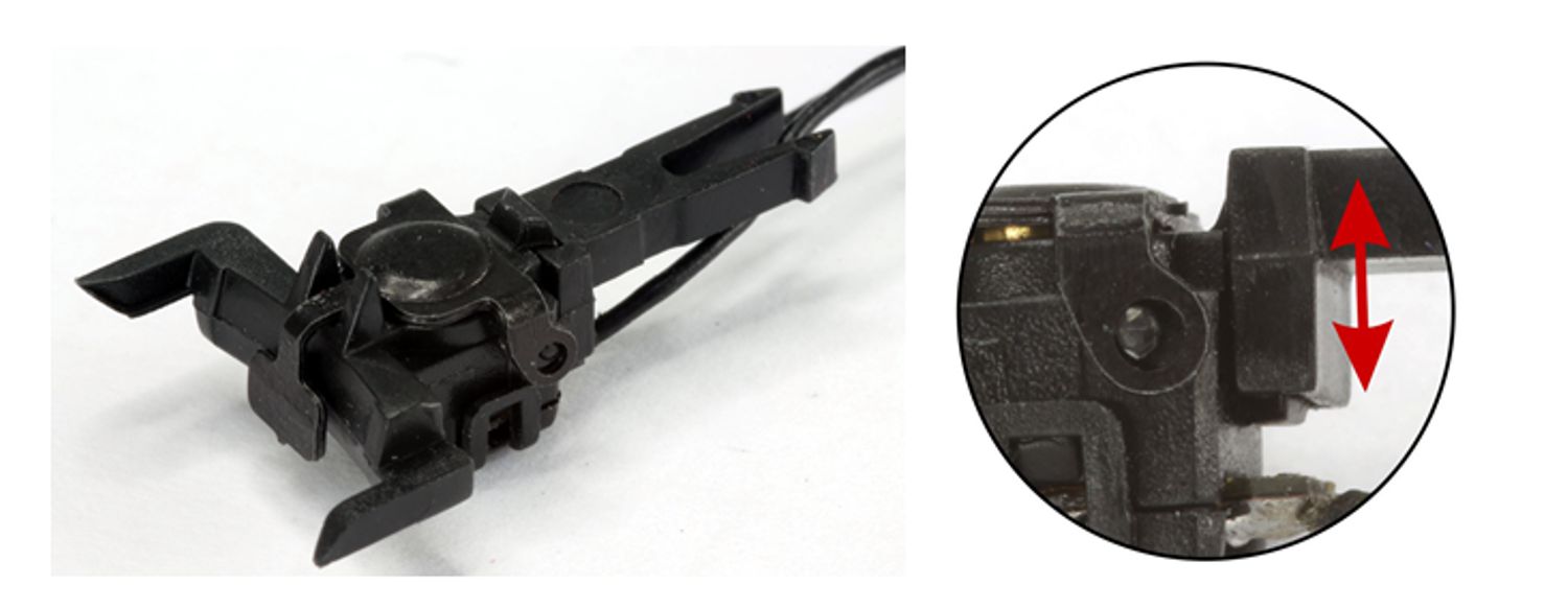 ESU 41002 - 2 automatische, elektromagnetische Digitalkupplung, verstellbar, 2-polig