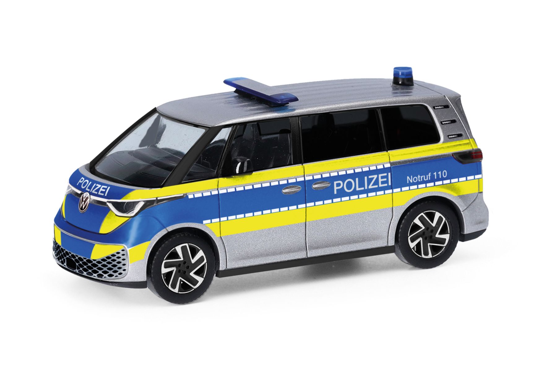 Herpa 097994 - Volkswagen (VW) ID. Buzz "Polizei Fahrzeugstudie"