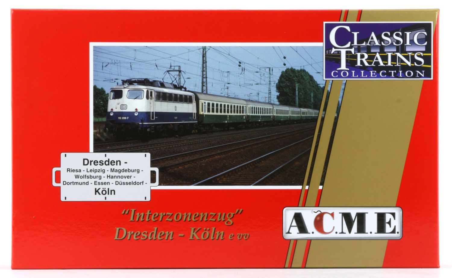 ACME AC 55264-AC - 6er Set Personenwagen 'Interzonenzug', DR, DB, Ep.IV, AC