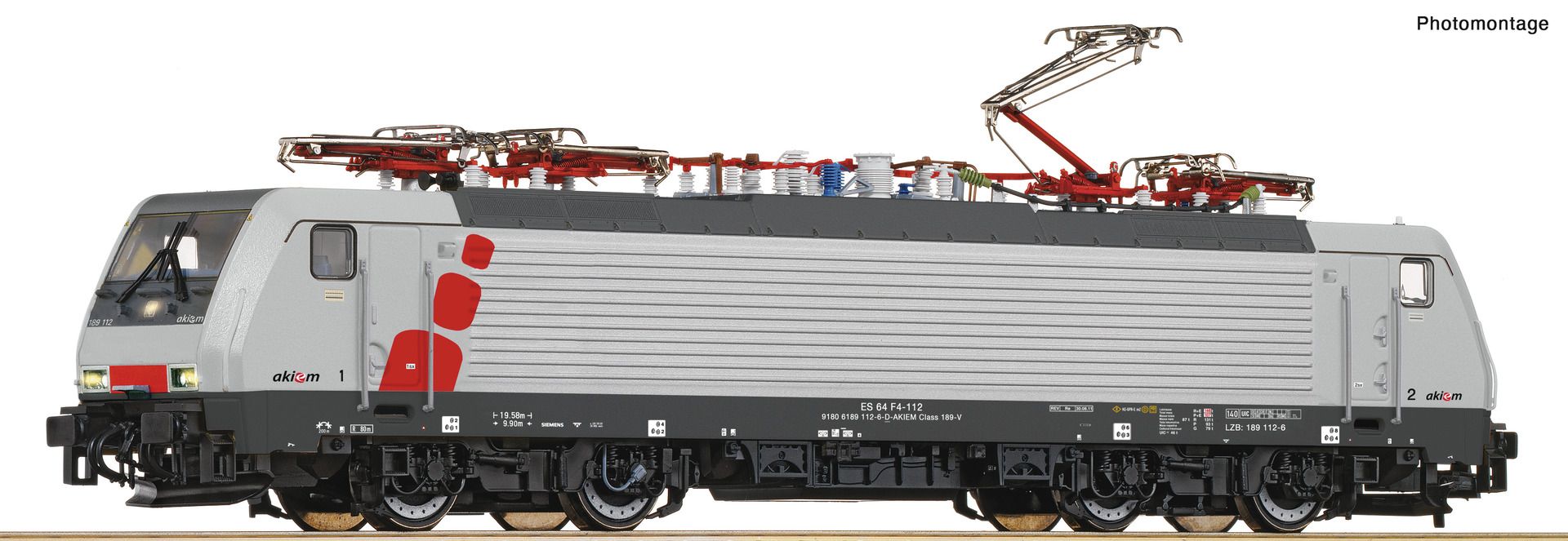 Roco 7500057 - E-Lok 189 112-6, Akiem, Ep.VI