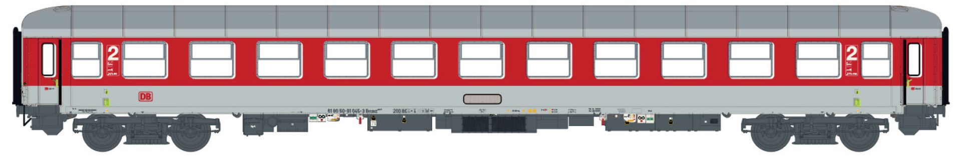 L.S. Models 460002 - Liegewagen Bvcmz 248.5, DBAG, Ep.VI