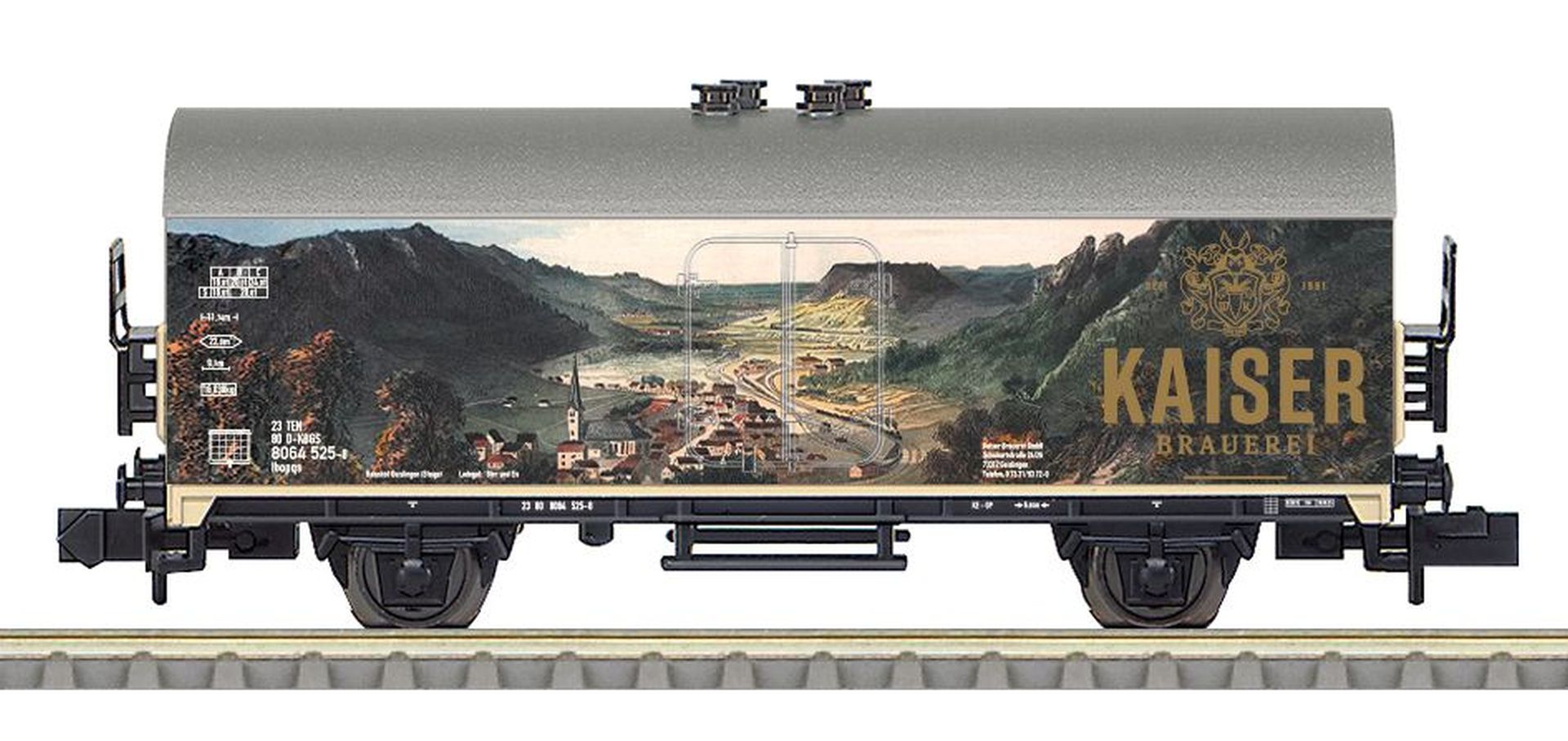 Trix 18105 - Kühlwagen Ibopqs, Kaiser Brauerei, Ep.VI