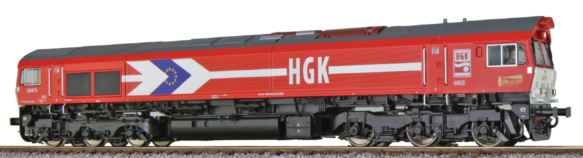 ESU 31362 - Diesellok Class 66, DE 672, HGK, Ep.VI, DC+AC-Sound