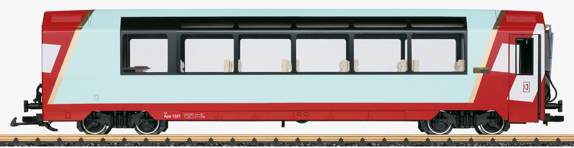 LGB 33670 - Panoramawagen 1. Klasse, RhB, Ep.VI