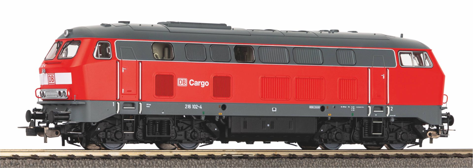 Piko 52568 - Diesellok BR 216, DB-Cargo, Ep.V, DC-Sound
