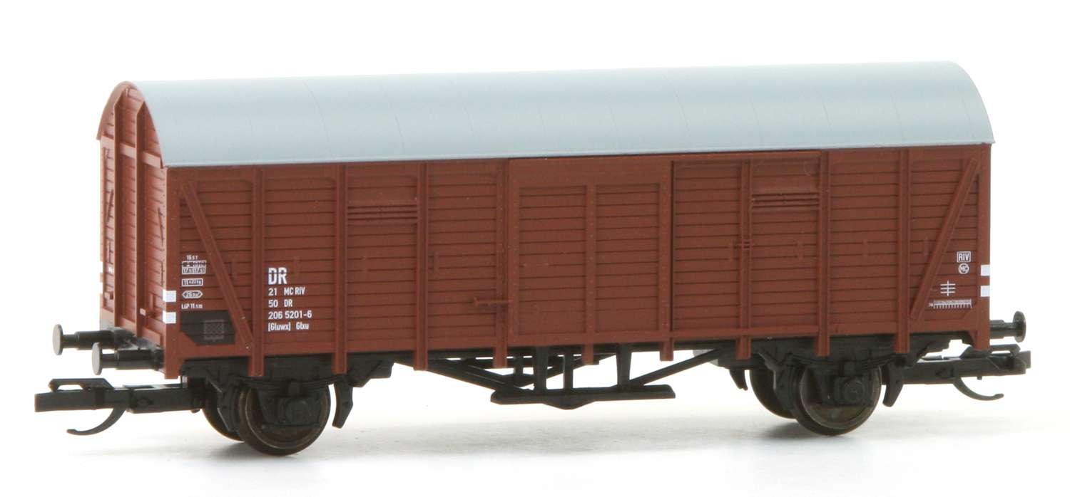 Tillig 14172 - Gedeckter Güterwagen Glxu, DR, Ep.IV
