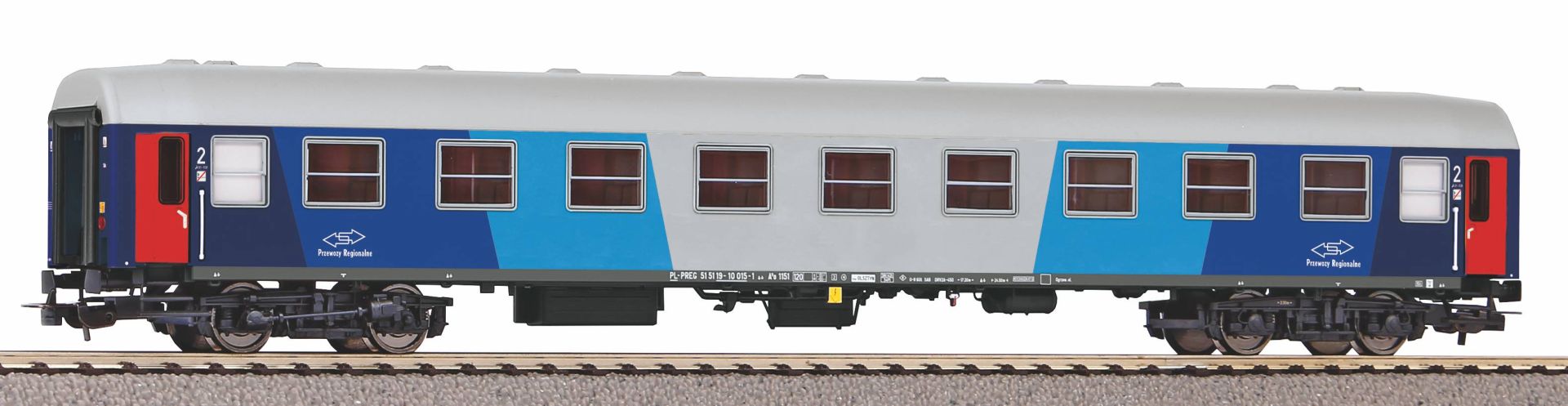 Piko 97621 - Personenwagen 112A, 1. Klasse, PKP, Ep.VI