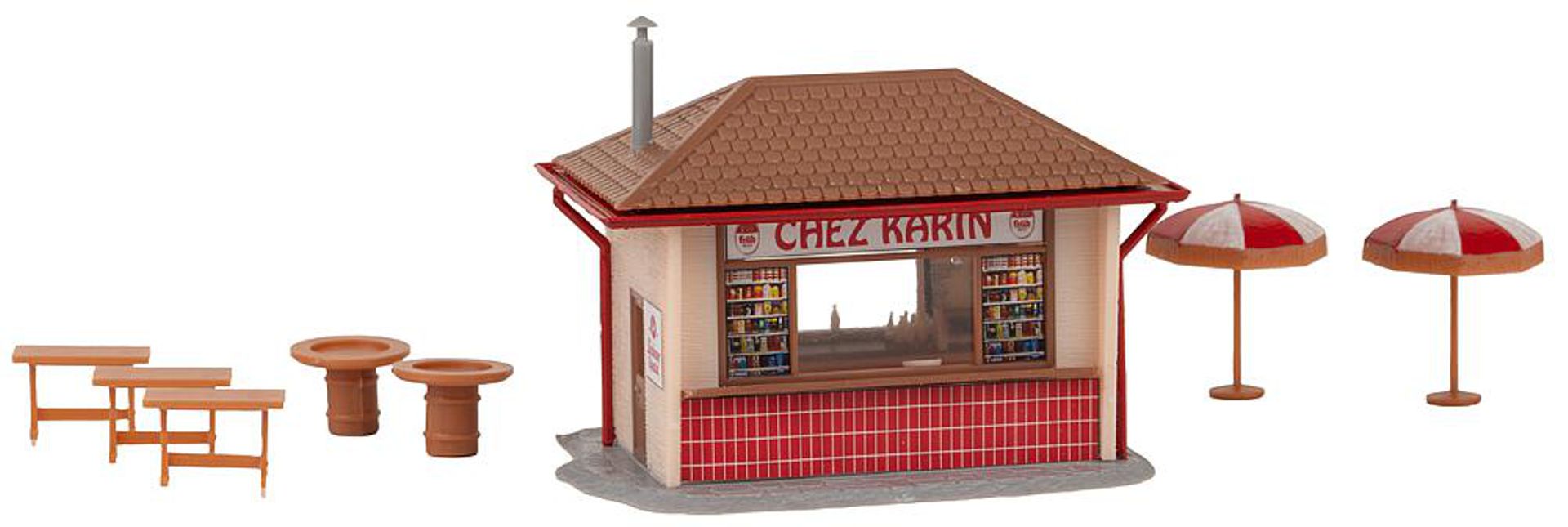 Faller 190407 - Kiosk 'Chez Karin'
