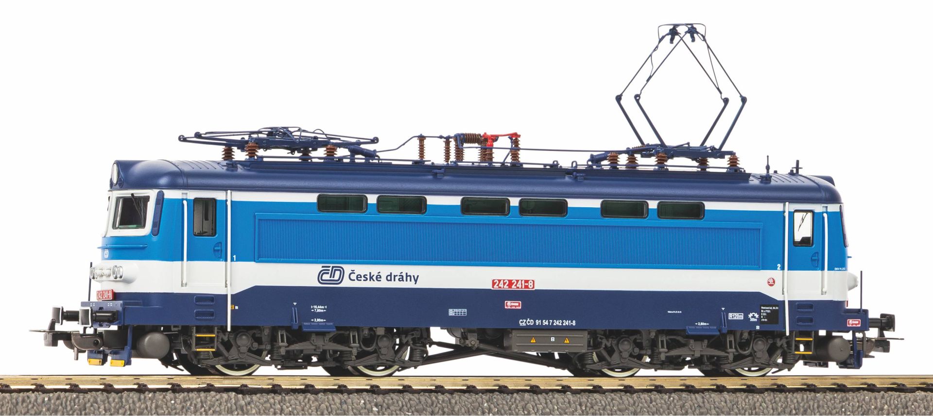 Piko 97411 - E-Lok Rh 242, CD, Ep.VI, DC-Sound