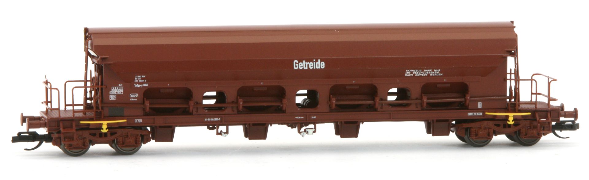 Tillig 502247 - Schwenkdachwagen Tds 4-achsig 'Getreide', DR, Ep.IV, BN: 1