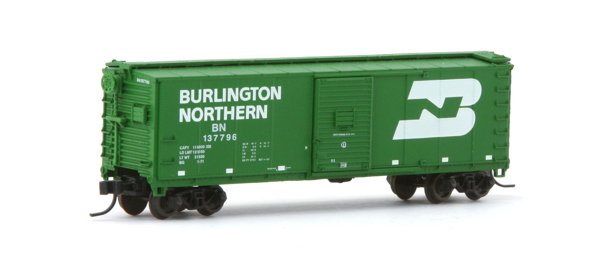 Atlas 45842-G - gedeckter Güterwagen"Burlington Northern"