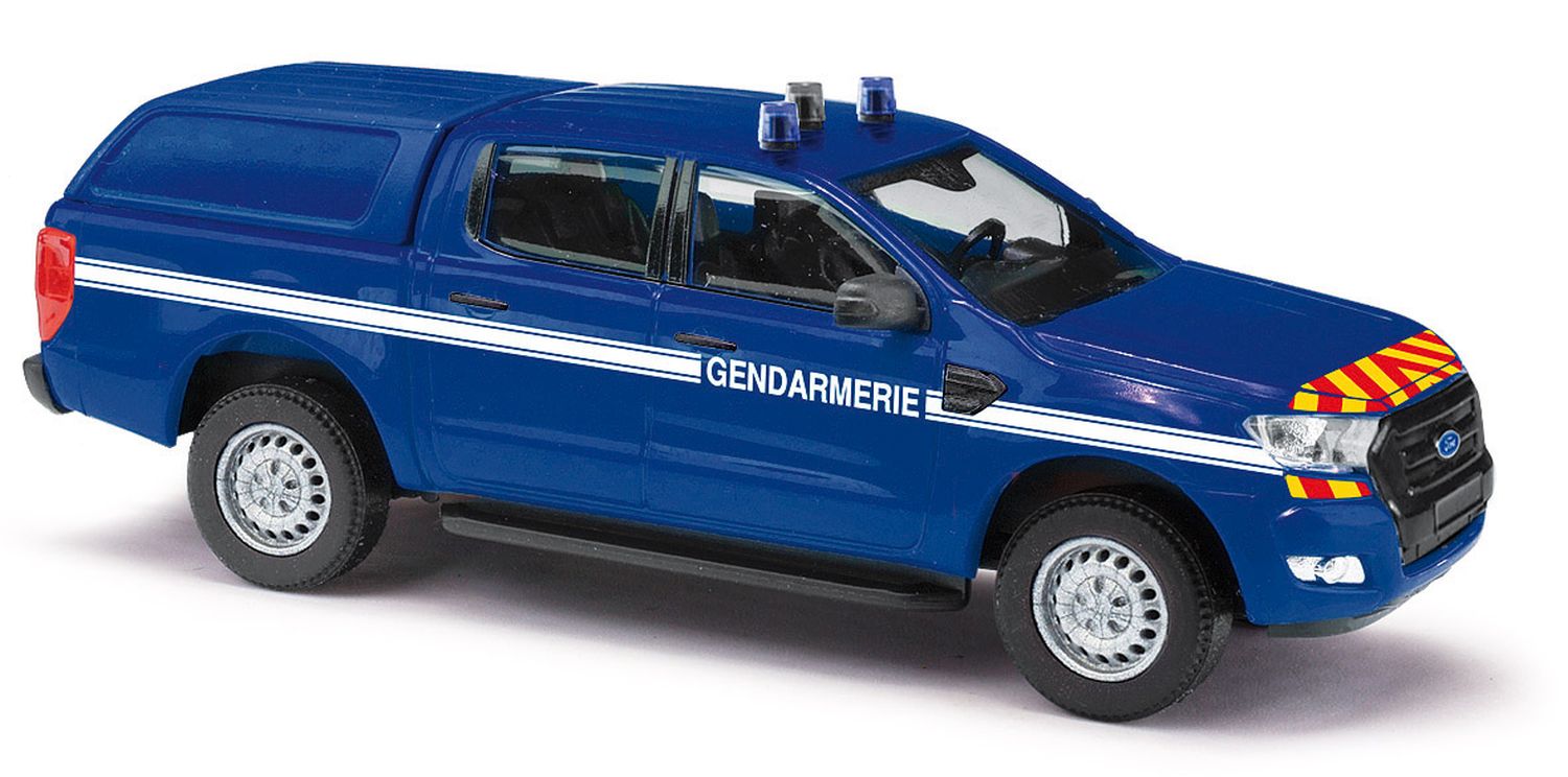 Busch 52826 - Ford Ranger mit Hardtop Gendarmerie Frankreich, 2016