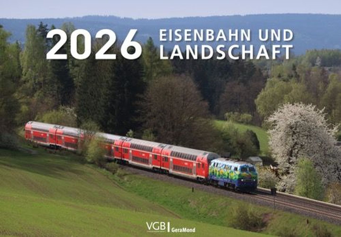 VGB 621-02164 - Kalender Eisenbahn und Landschaft 2026