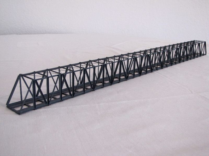 Hack 21250 - KN70  -  Lange Kastenbrücke 70cm, 1-gleisig
