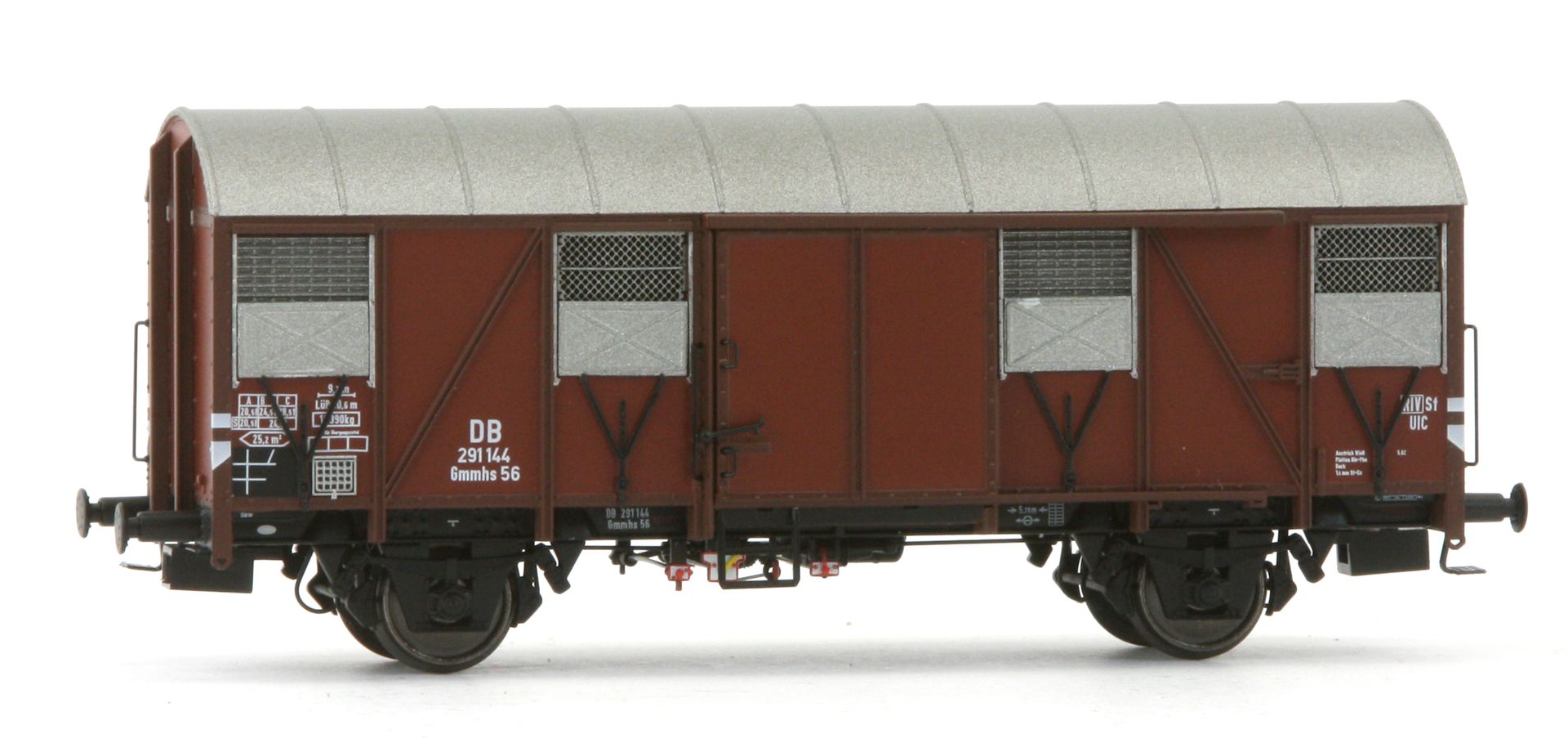Exact-Train EX20994 - Gedeckter Güterwagen Gmmhs 56, 291 144, DB, Ep.III