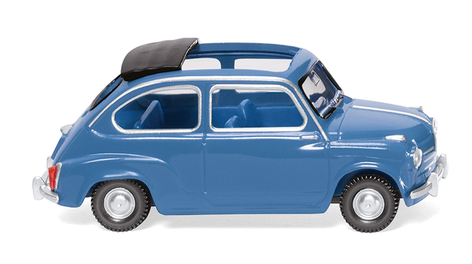 Wiking 009906 - Fiat 600 - brillantblau