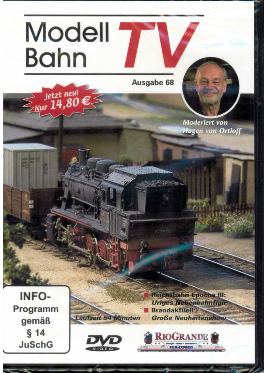 VGB 7568 - DVD - Modellbahn TV - Ausgabe 68