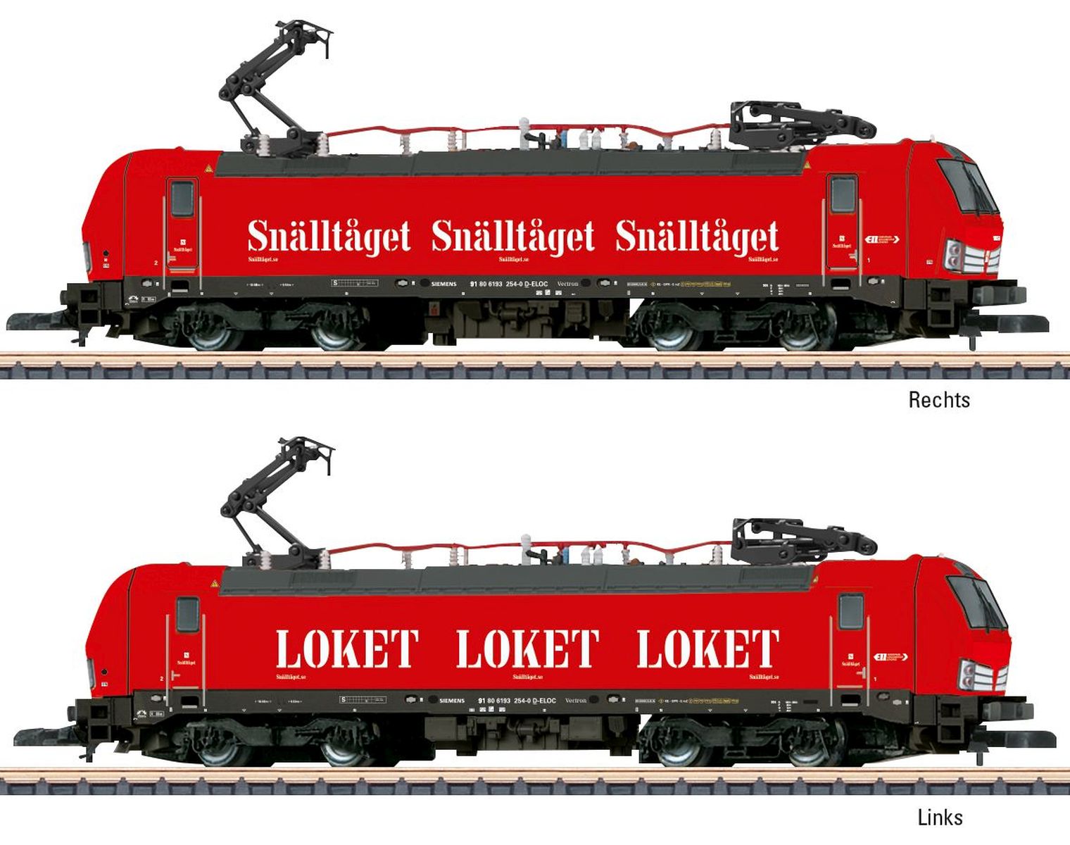 Märklin 88238 - E-Lok BR 193, Snälltaget, Ep.VI