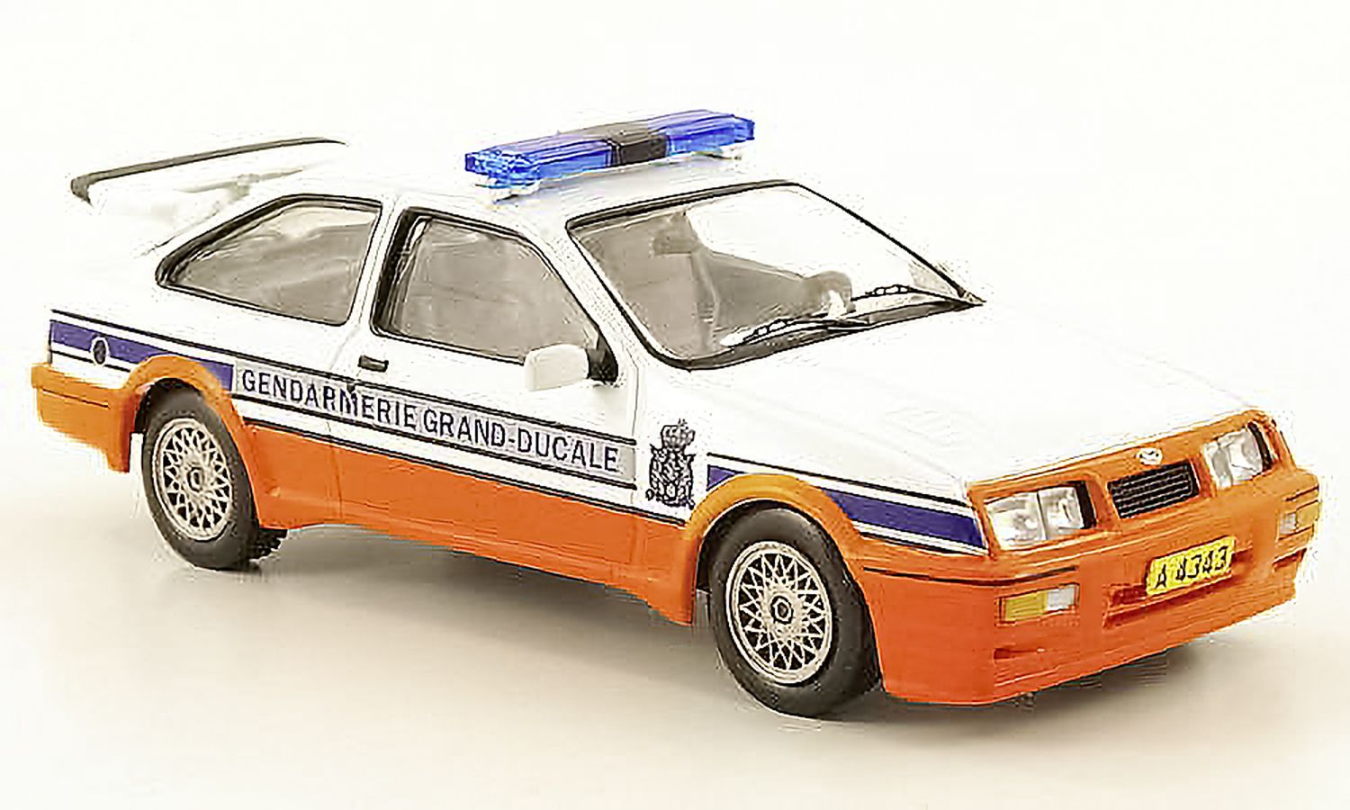 Brekina 19257 - Cosworth Polizei Luxembourg (LUX), 1988