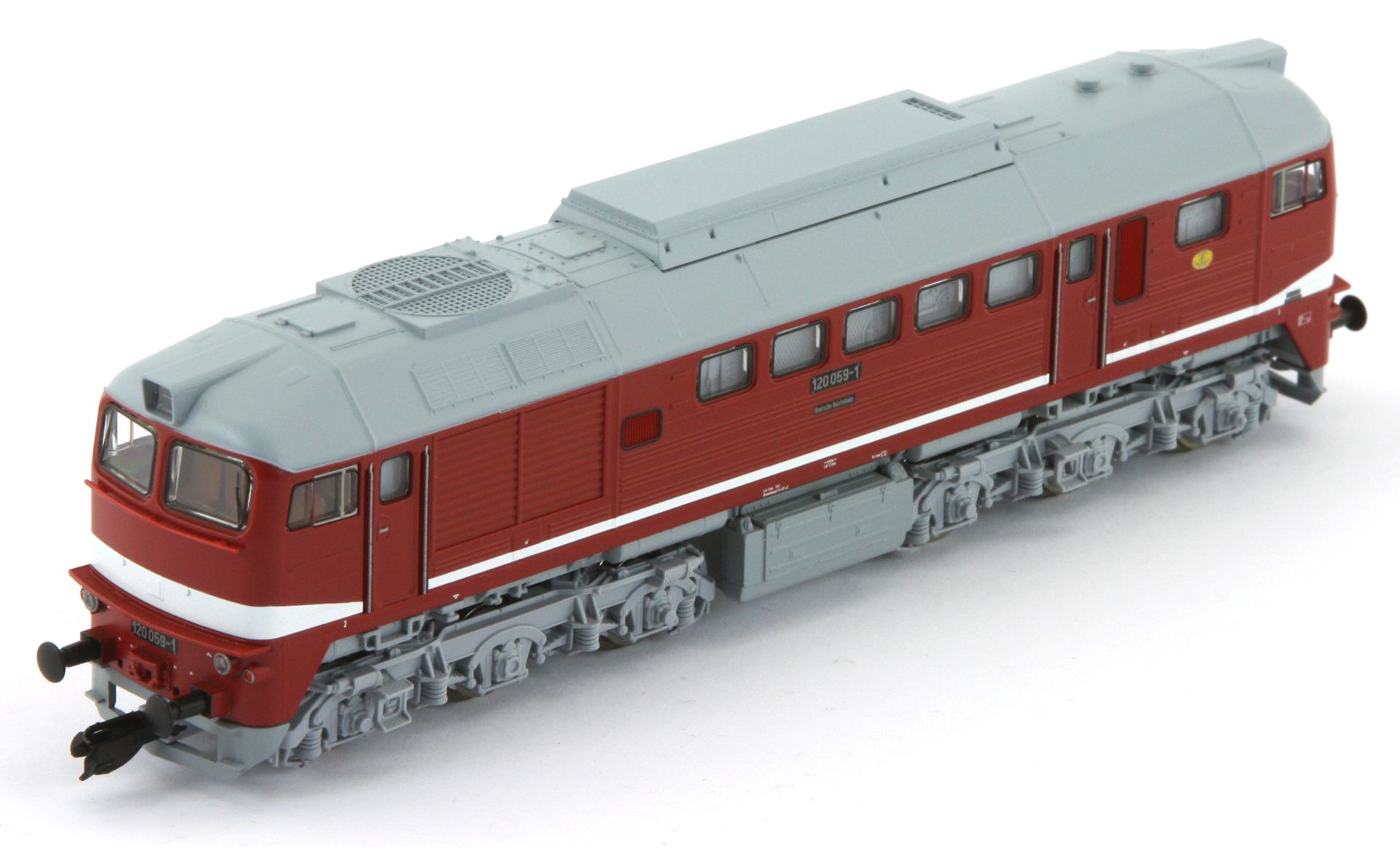 Roco 7590009 - Diesellok 120 059-1 Sondersparlackierung, DR, Ep.IV, DC-Sound Roco 7590009 - Diesellok 120 059-1 Sondersparlackierung, DR, Ep.IV, DC-Sound