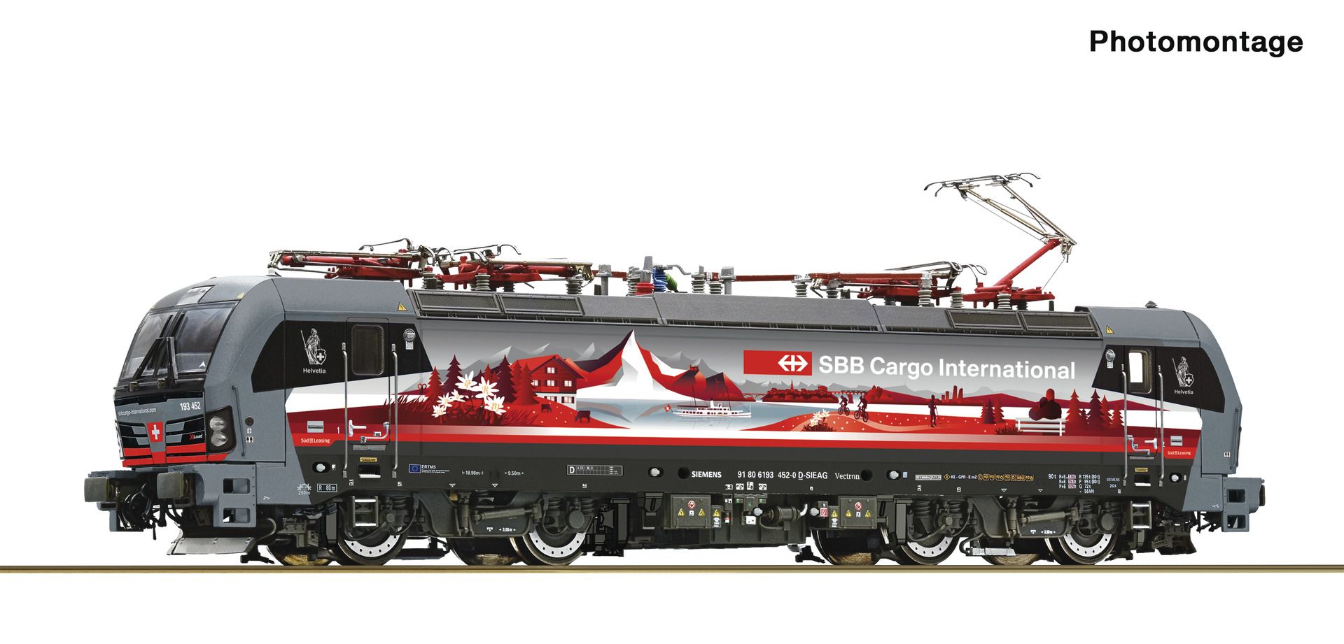 Roco 7520073 - E-Lok 193 452-0, SBB Cargo International CH-Piercer, Ep.VI, AC-Sound