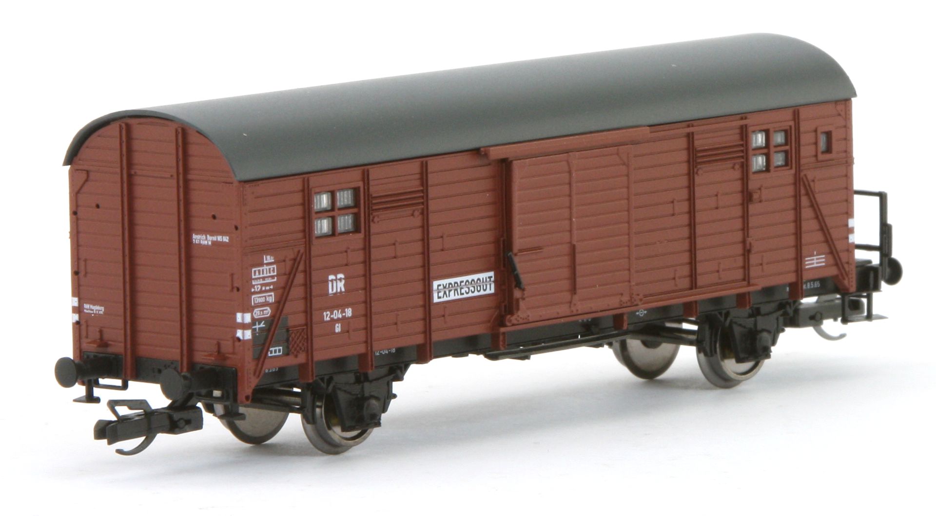 Hädl 0113143 - Gedeckter Güterwagen Ba. Dresden, ex. LEIG, DR, Ep.III 'EXPRESSGUT'