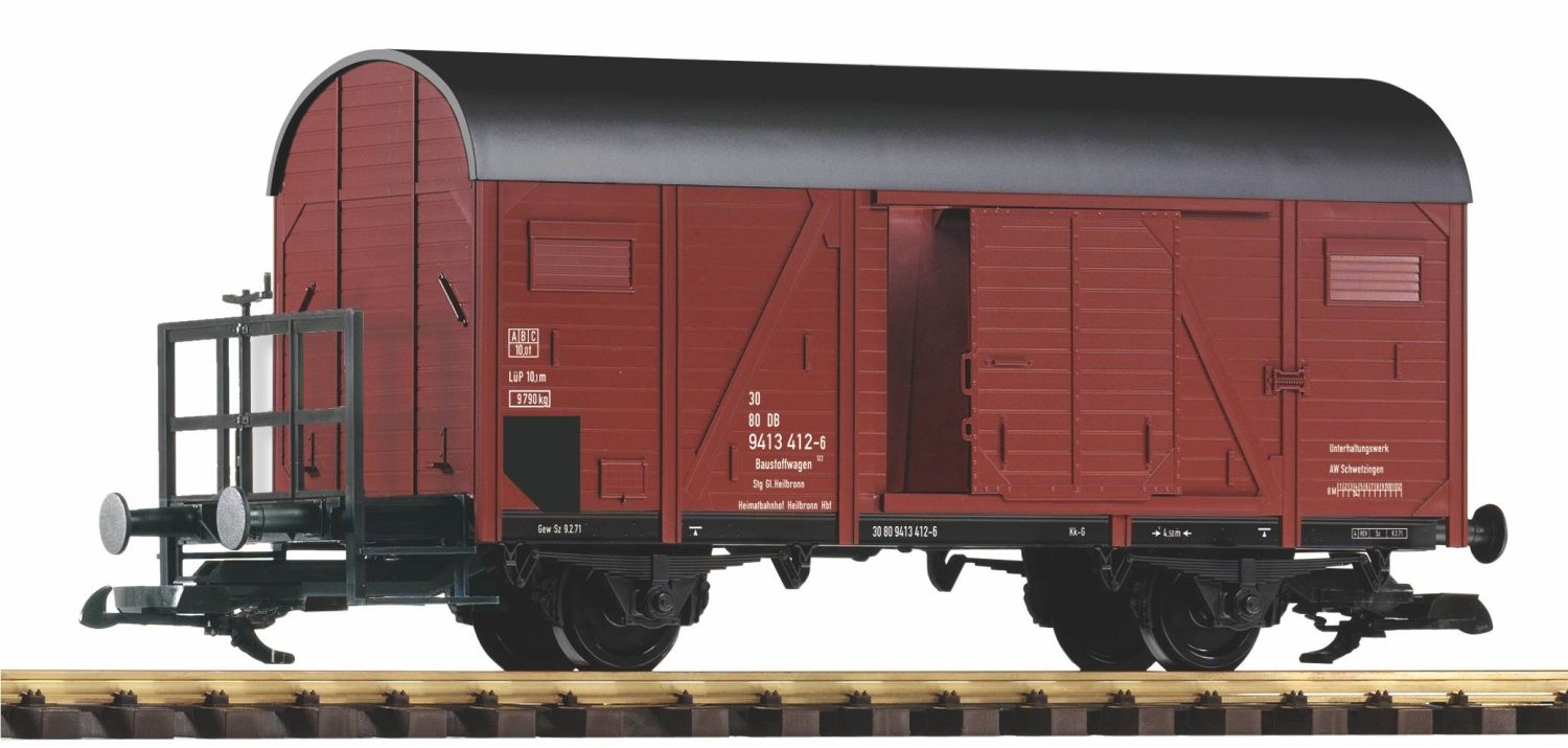 Piko 37960 - Gedeckter Güterwagen mit Bremserbühne, DB, Ep.IV