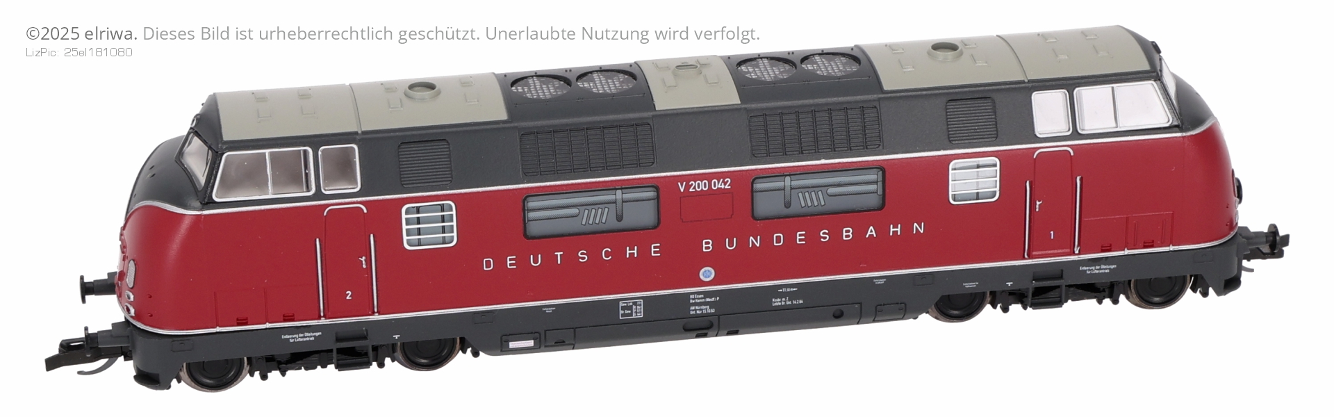Tillig 02508 - Diesellok V 200.0, DB, Ep.III
