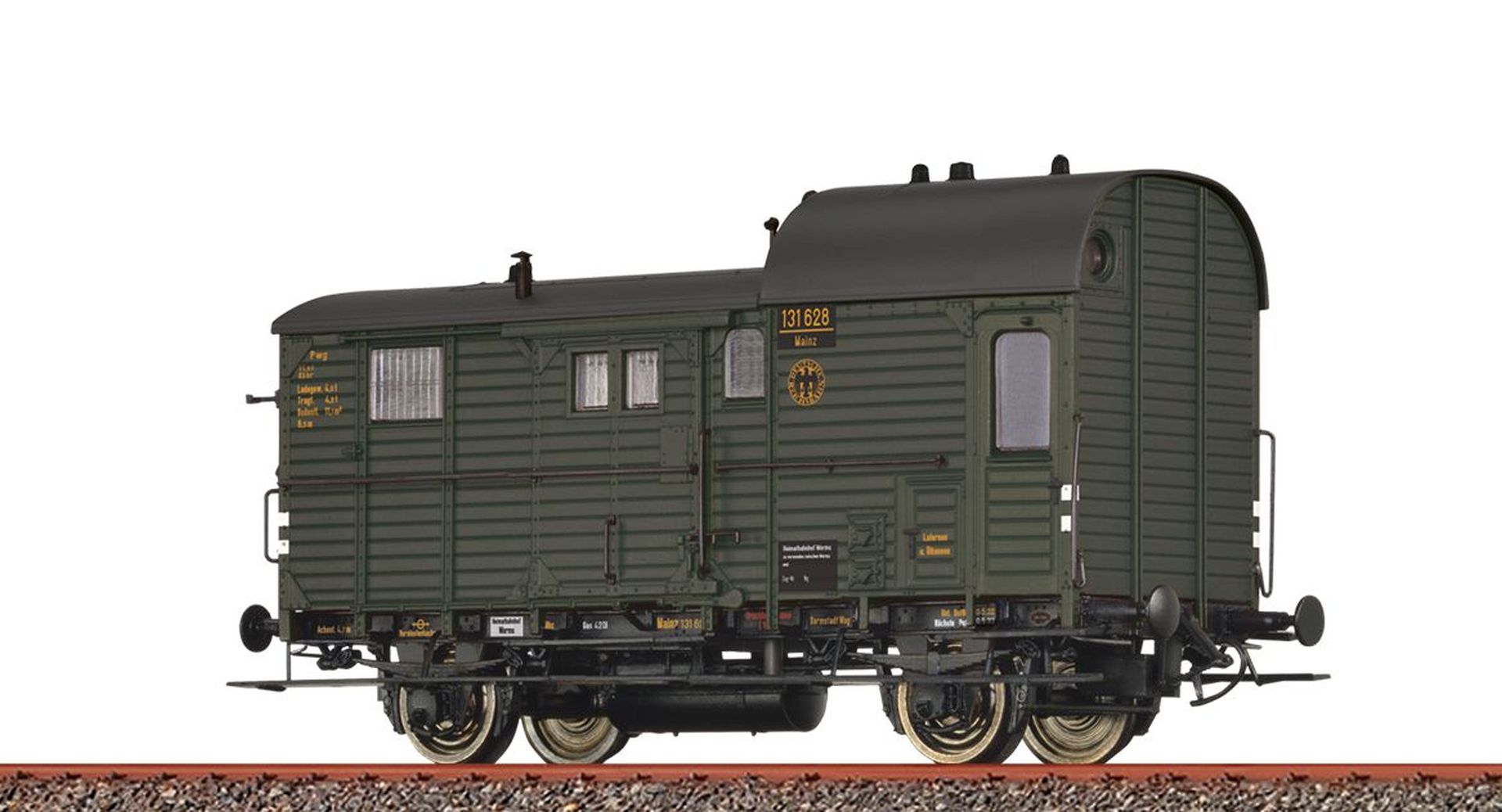 Brawa 49429 - Güterzuggepäckwagen Pwg pr 14, DRG, Ep.II
