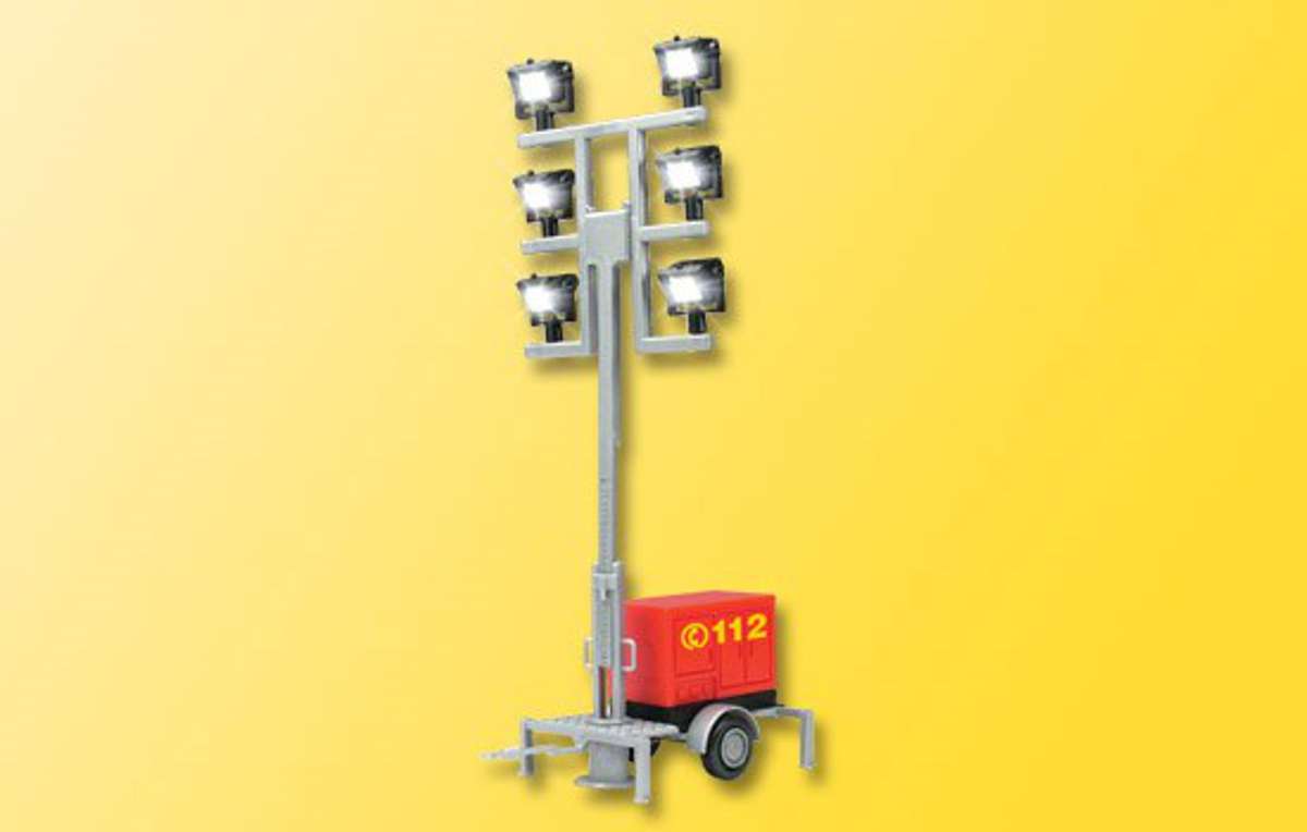 Viessmann 1344 - Leuchtgiraffe auf Anhänger, LEDs